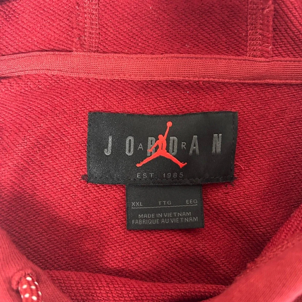 Jordan Oklahoma Sooners OU Hoodie Men 2XL Red Jumpman Pullover CZ5199-613